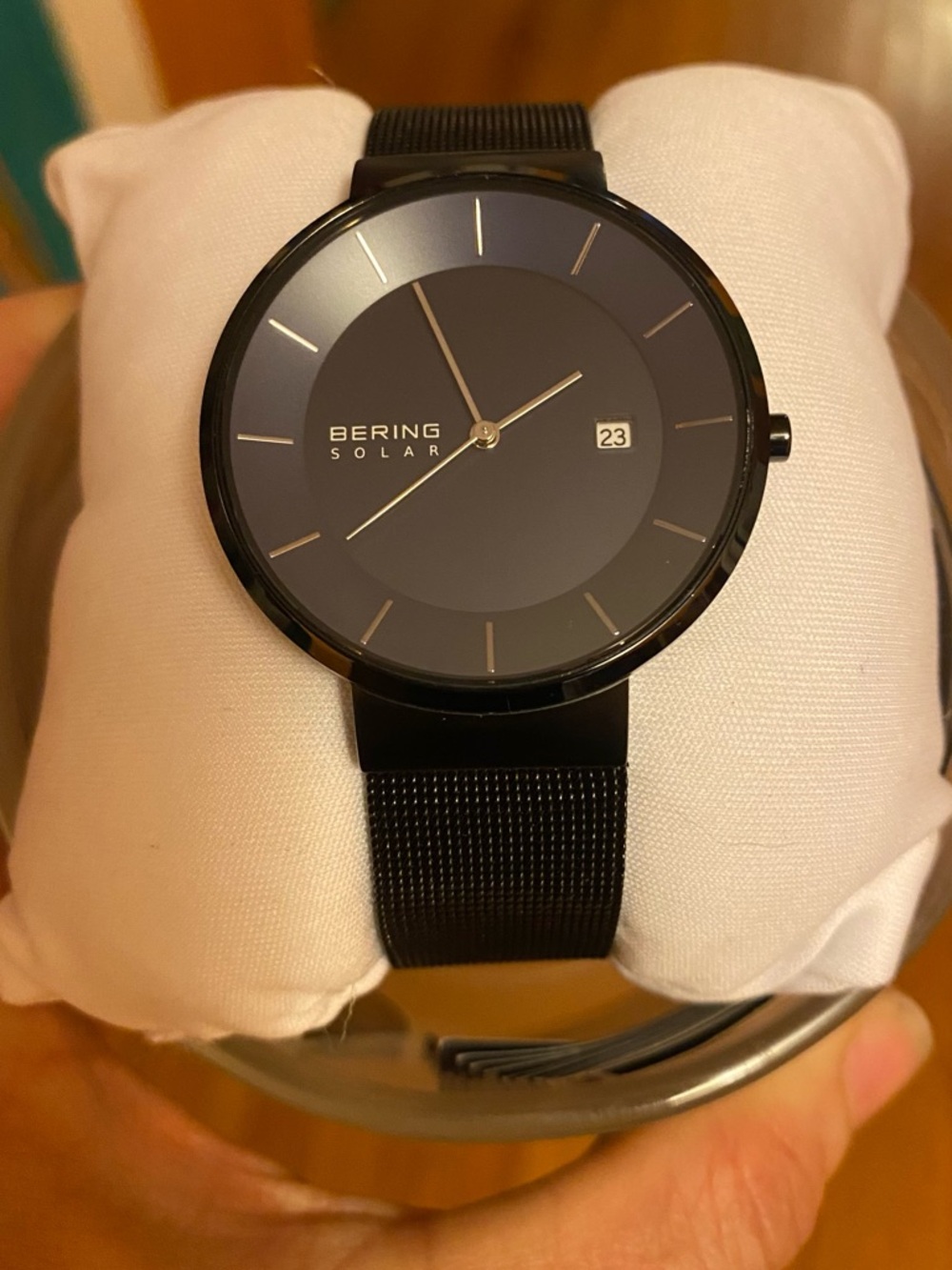Bering Solar Black Watch